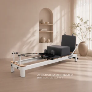 เครื่องพิลาทิสรีฟอร์เมอร์ pilates reformer อุปกรณ์พิลาทิสฝึกความยืดหยุ่น (อะลูมิเนียม)