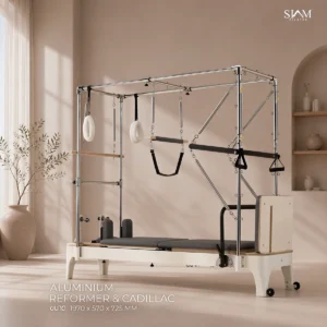 เครื่องพิลาทิสรีฟอร์เมอร์ พิลาทิสคาดิลแลค Pilates Reformer & Immovable Bar (Cadillac)