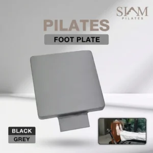 แผ่นเหยียบเท้า Pilates (Foot Plate / Pedal Plate) อุปกรณ์เสริม Reformer เพิ่มความมั่นคง ปลอดภัยทุกท่า สีเทา