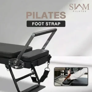 Foot Strap / Leg Hook Strap (สายรัดเท้า Pilates) อุปกรณ์เสริม Pilates Reformer ล็อกเท้ามั่นคง เพิ่ม Core และความแม่นยำ